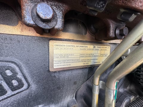 2022 JCB G125RST4F 125 KVA Diesel Towable Generator — photo 21