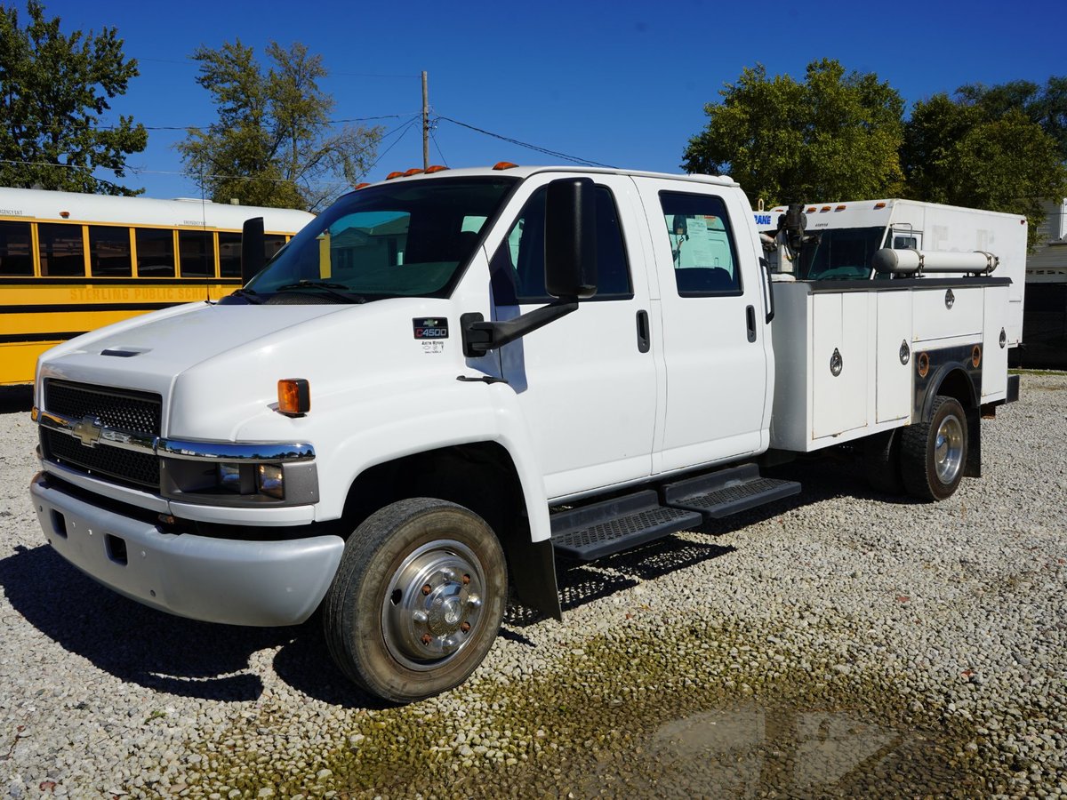2007 Chevrolet C4500 Crew Cab Service Body Truck