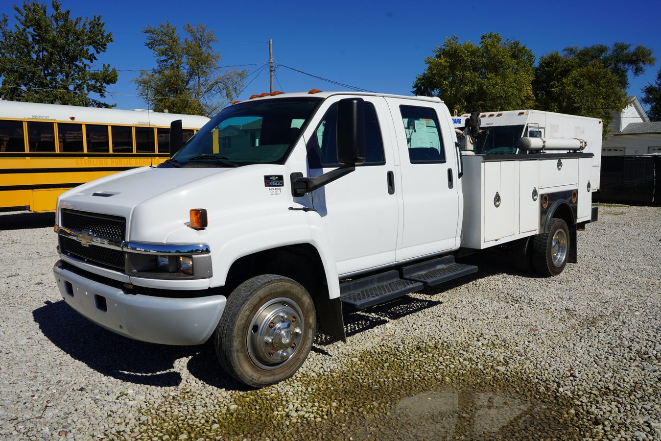 2007 Chevrolet C4500 Crew Cab Service Body Truck