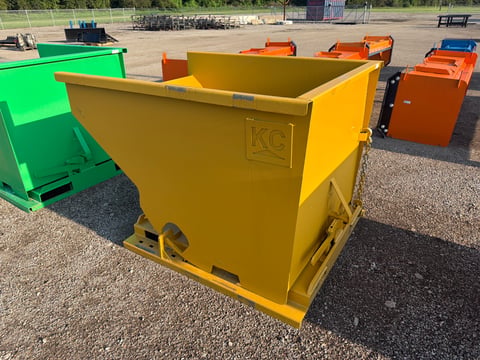 Kit Containers 2 Yard Self Dumping Hopper — photo 4