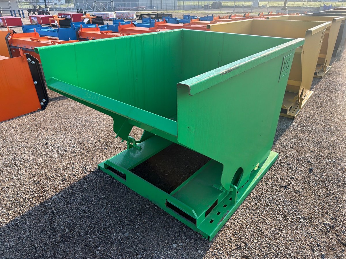 Kit Containers 2 Yard Self Dumping Hopper