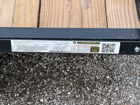 Carry-On 5ft x 8ft Wood Floor Utility Trailer — photo 5