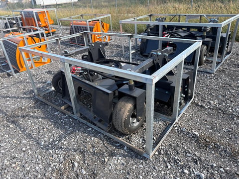 2026 LandHonor PR-12-72W 72in Skid Steer Power Rake (Unused) — photo 3