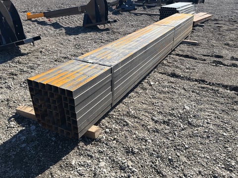 (49) 2in x 2in 14 Ga Steel Square Tubing, 146.5in Long — photo 1