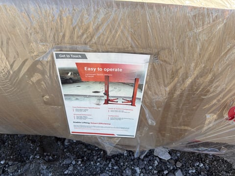 IRANCH IRTPL 10,000 LB Two-Post Vehicle Lift (Unused) — photo 6