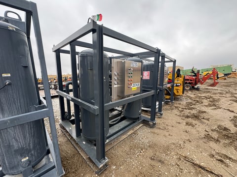 2019 Zeks 1550CFM Eclipse Skid-Mounted Desiccant Air Dryer System — photo 3