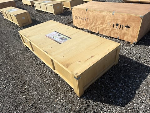LandHonor LHR-CP2020FB 21ft x 20ft x 12ft Metal Garage Shed (Unused) — photo 3