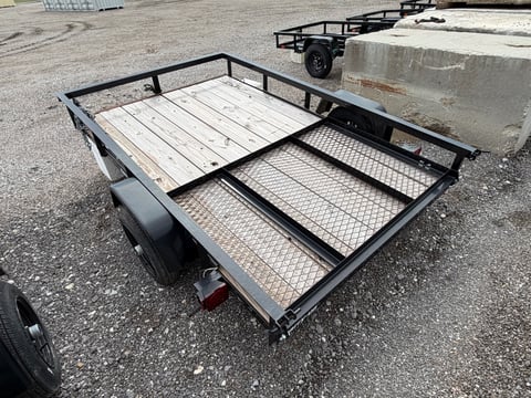 2027 Carry-On Z5X8GW2K 5ft x 8ft Wood Floor Utility Trailer — photo 4
