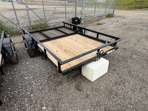 Carry-On 5ft x 8ft Wood Floor Utility Trailer — photo 2