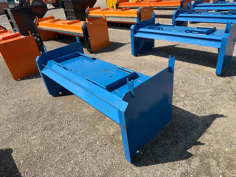 Kit Containers 6' Skid Steer Economy Pusher — photo 3