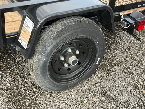 Carry-On 5ft x 8ft Wood Floor Utility Trailer — photo 7