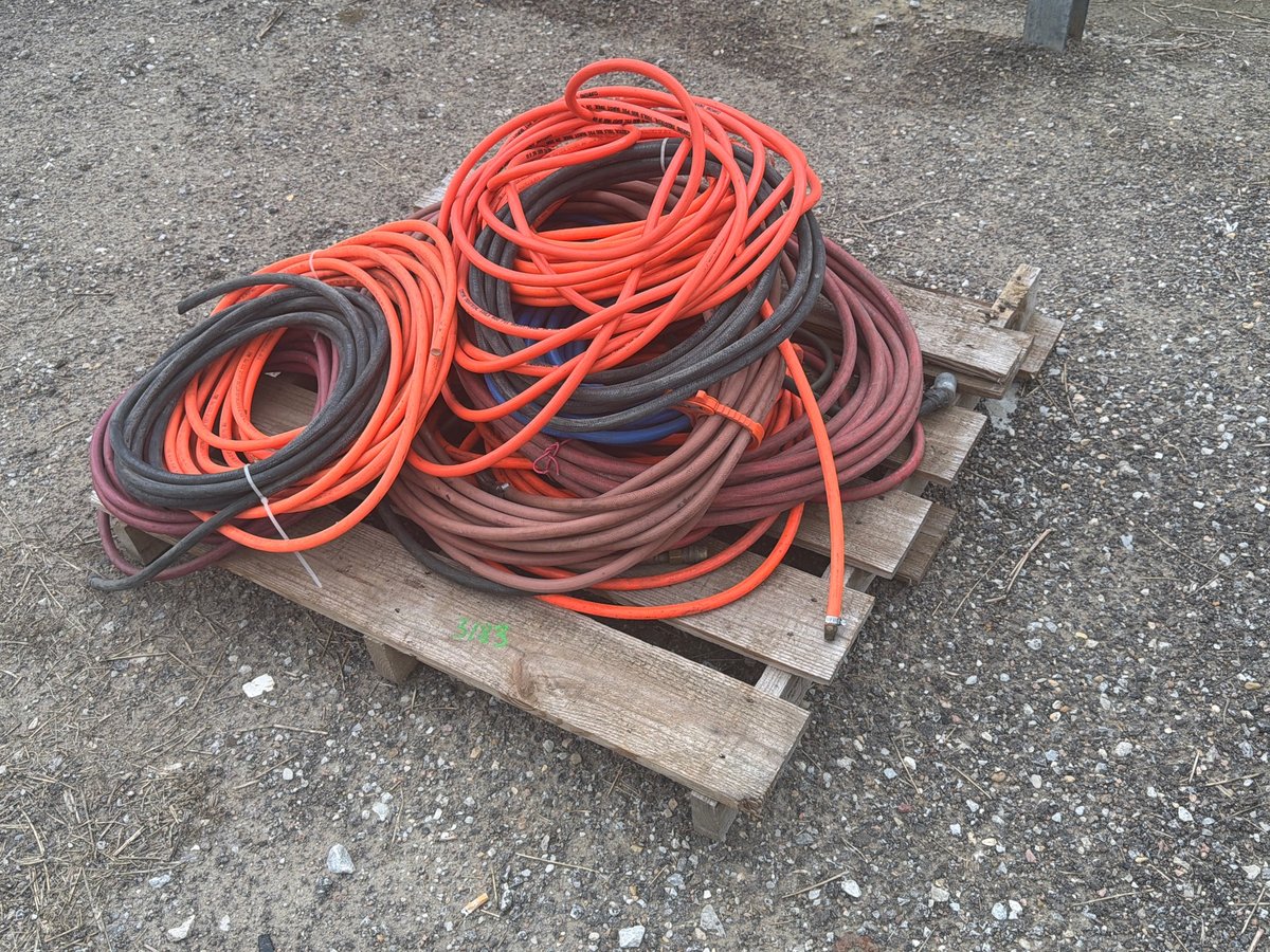 Pallet of Air Hoses