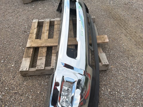 Chrome Front Bumper — Fits 2015 Dodge 5500 — photo 3