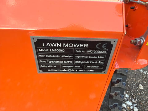 2026 Sdlool SL-LM1000Q Lawn Mower (Unused) — photo 5