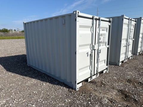 10ft Shipping Container with Window (One Trip, Unused) — photo 2