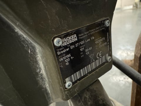 Wacker Neuson Eh 27 Low Vib Electric Breaker — photo 3