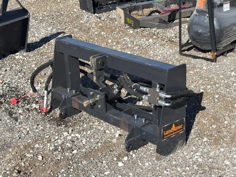 LandHonor Skid Steer to 3-Point Hitch PTO Adapter, Hydraulic (Unused) — photo 1