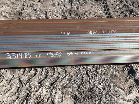 (116) 3in x 2in Steel Angle Iron, 2 Bundles, 120in & 144in Long — photo 2