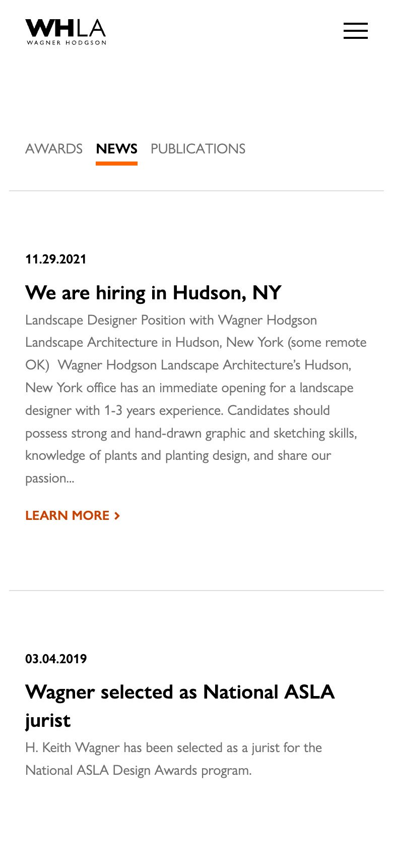 Wagner Hodgson news (mobile)