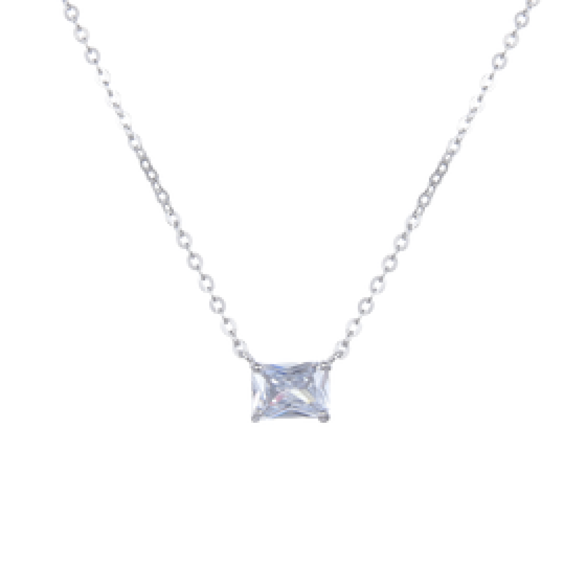Princess Cut necklace
