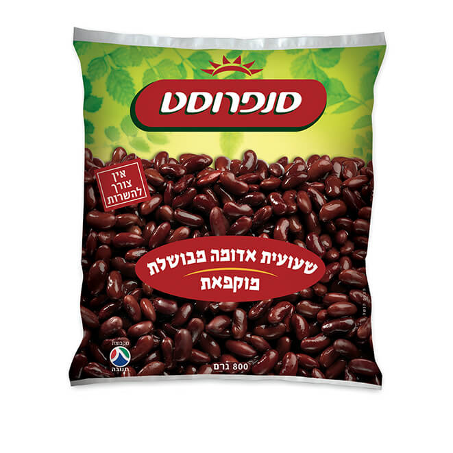 שעועית אדומה קפואה
