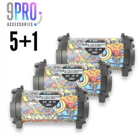 מארז רמקולים 5+1 ART STREET BOOM   גרפיטי