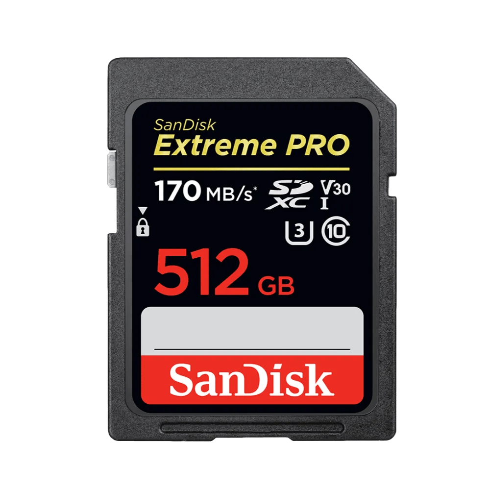 כרטיס S.D EX PRO 170S V30 SD 512