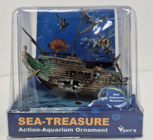 צעצוע לאקווריום -סירה