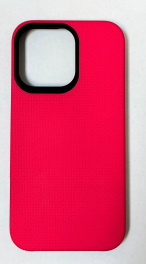 כיסוי אחורי קומבו IPHONE 13 ורוד זוהר