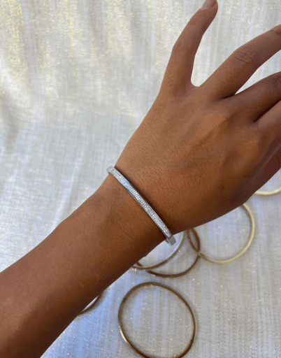 צמיד קשיח כסף