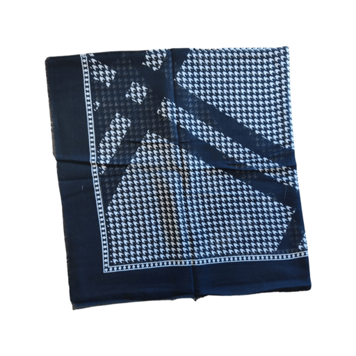 black/white houndstoosh scarf