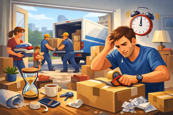 מעבר דירה בדקה ה־90 - מדריך חירום