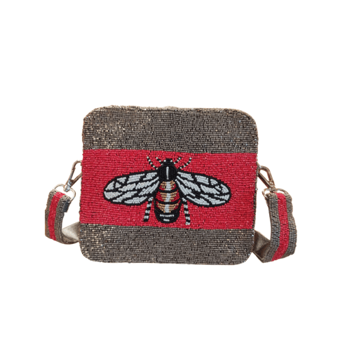 black bee red strap