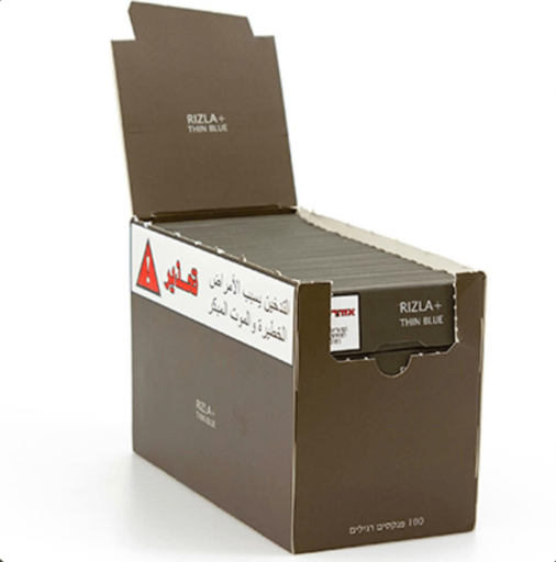 נייר גלגול ריזלה+ כחול