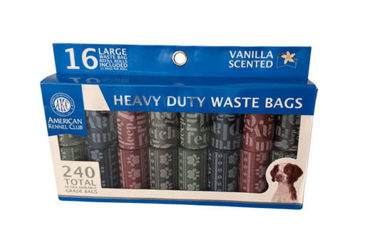 שקי קקי - שקיות רחניות לאיסוף צרכים עבות במיוחד (16 גלילים)