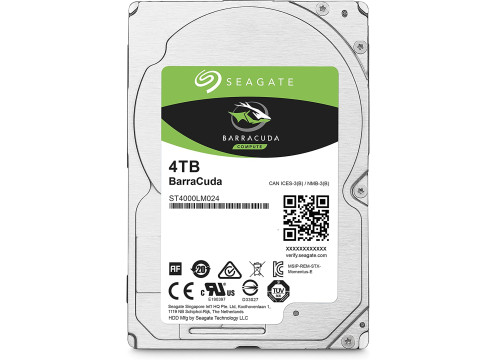 Seagate HDD 4.0TB 5400 128MB SATA3 2.5 BarraCuda