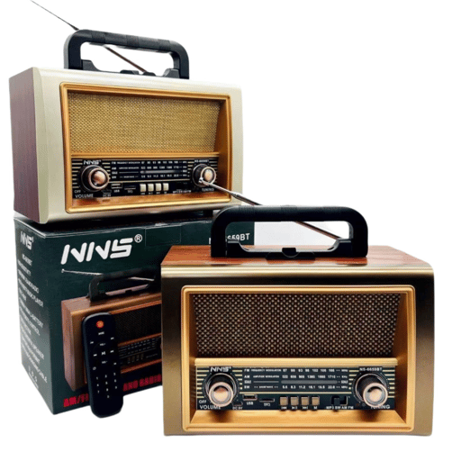 רמקול בלוטוס סדרת רטרו דגם NNS-6659 כולל שלט