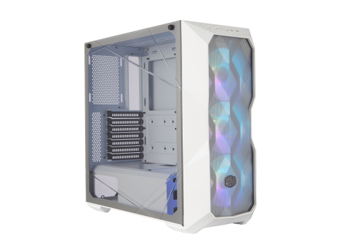 מארז מחשב CoolerMaster MasterBox TD500 Mesh White w/ctrl