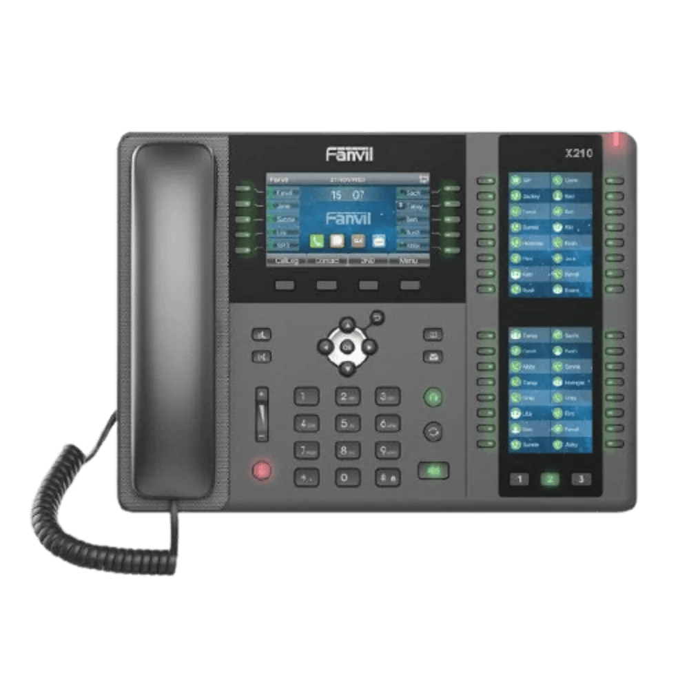 טלפון מנהלים IP מתקדם לעסקים FANVIL X210