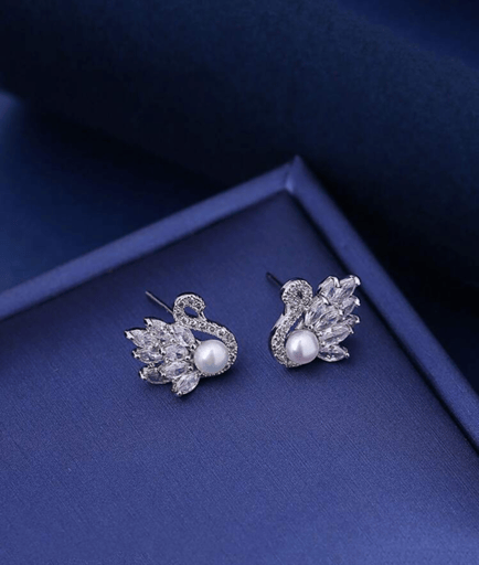 עגיל סברוסקי כסף