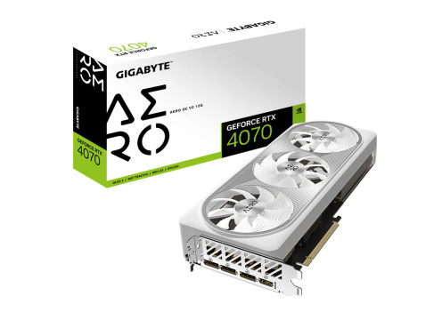 Gigabyte RTX 4070 (DLSS 3) GV-N4070AERO OCV2-12GD