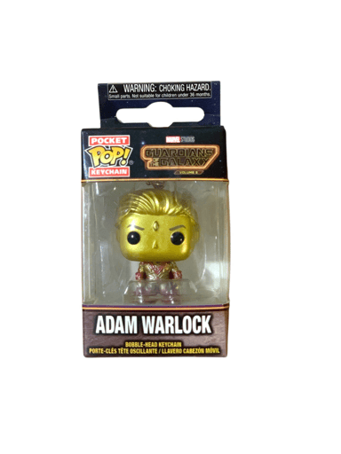 מחזיק מפתחות פופ של אדם וורלוק