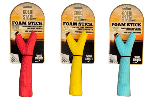 מקל קצף בריח עץ (20 ס"מ)