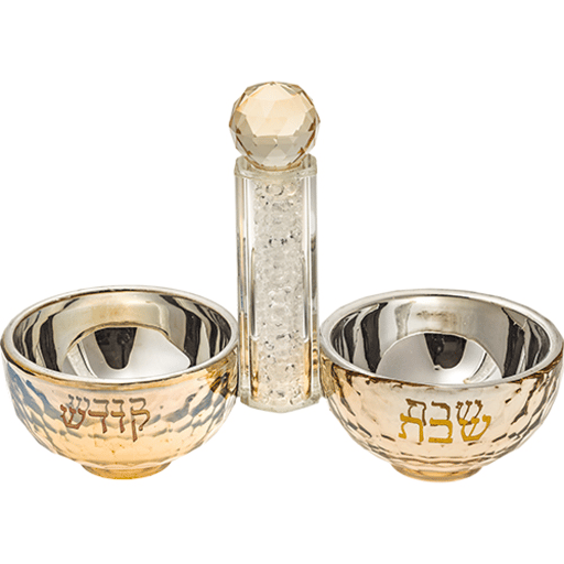 מלחיה קריסטל מהודרת אבנים לבנות