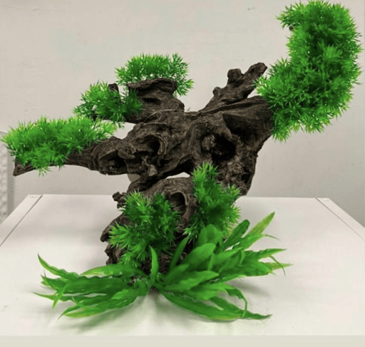 ‏דקורציה גזע עץ 40/16/30 ס״מ