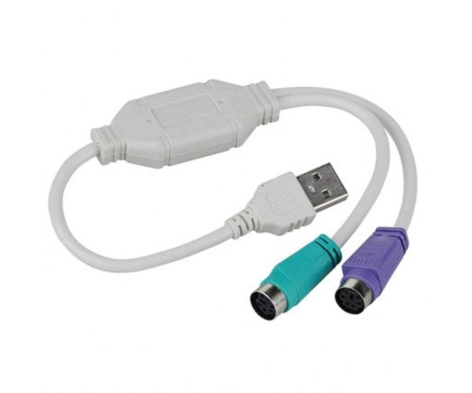 מתאם USB ל 2 - PS2