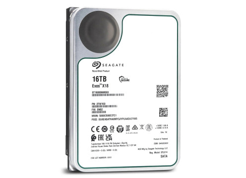 Seagate 16.0TB 7200 256MB SATA3 EXOS Enterprise