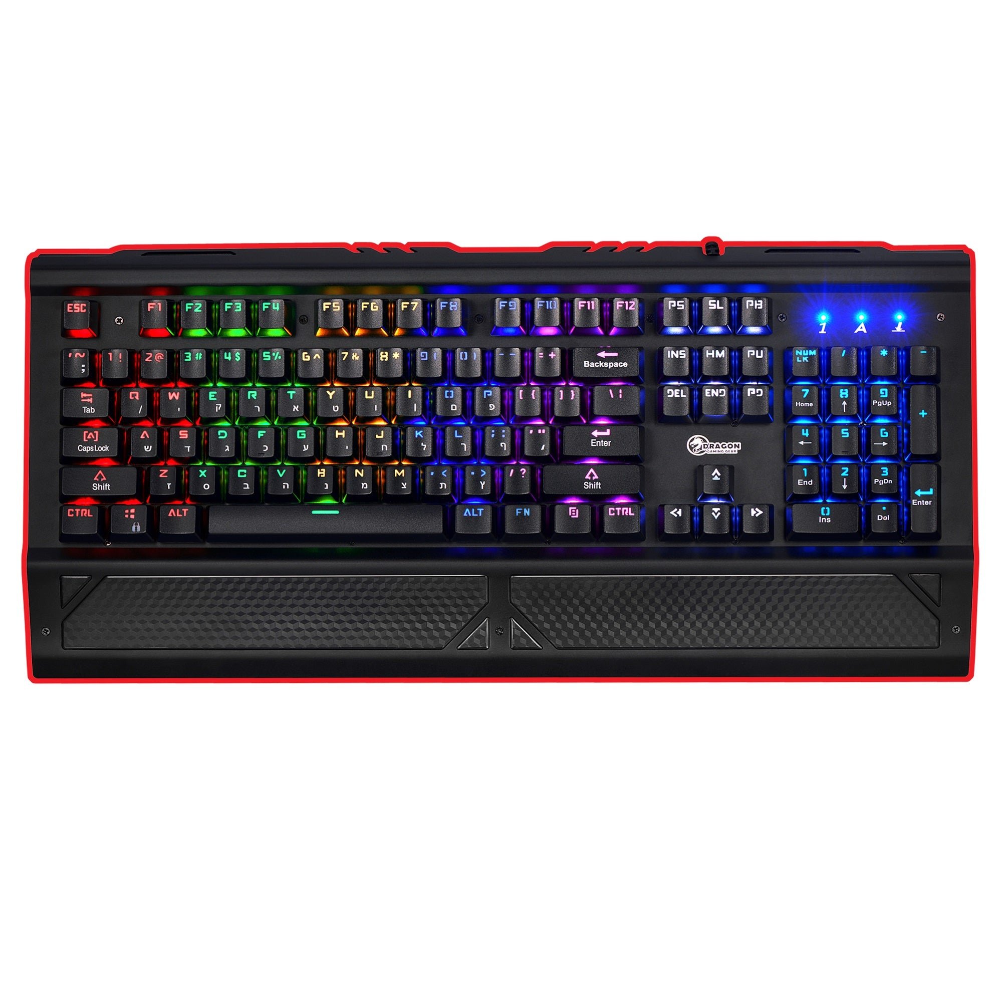 מקלדת מכאנית עם מאקרו ותאורת RGB