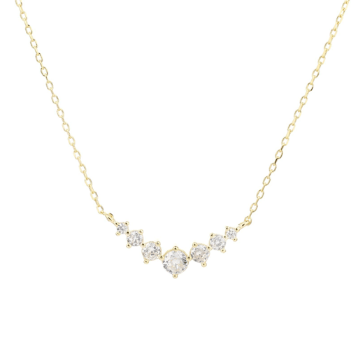 שרשרת וי זהב