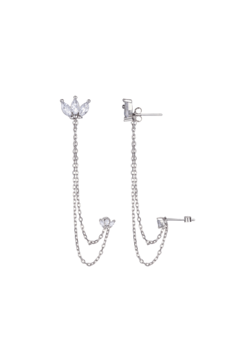 עגיל לוטוס -2 חורים